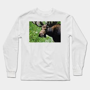 Spring Moose Long Sleeve T-Shirt